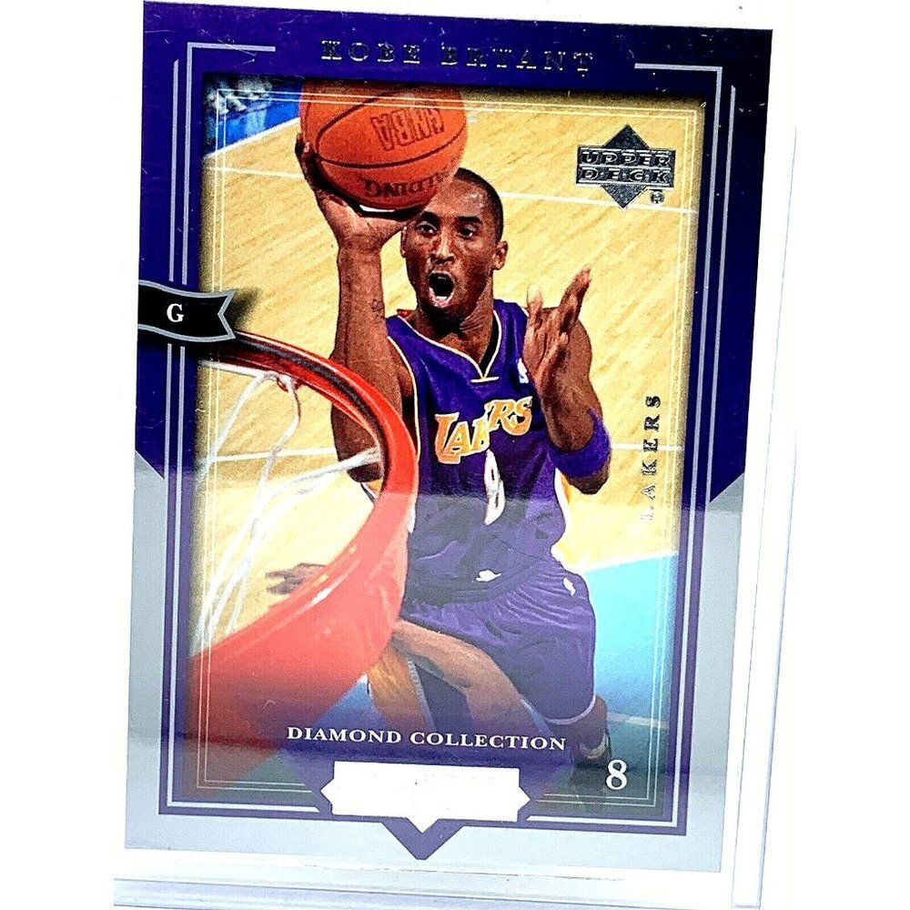 Kobe Bryant Basketball Card #37 LA Lakers All Star Lineup 2004 NBA Upper…